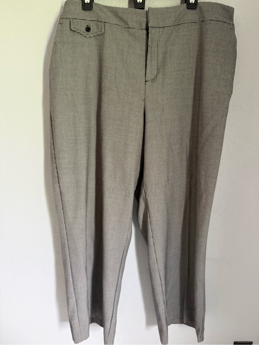 dressbarn Women’s Black and white houndstooth Dress Pants